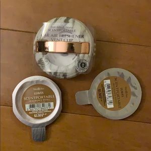 B&BW Marble Air Freshener Vent Clip & scents